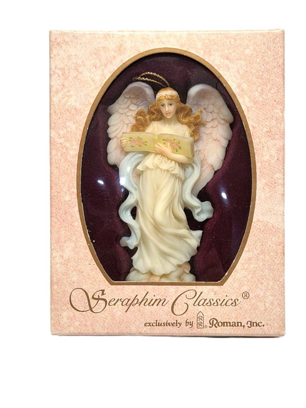 Seraphim Classics Angel Christmas Ornament Melody Heaven's Song 1997 Roman Vtg